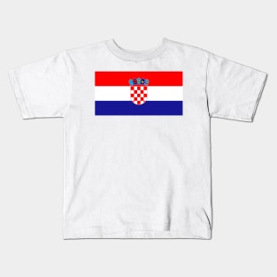 Flag of Croatia Kids T-Shirt